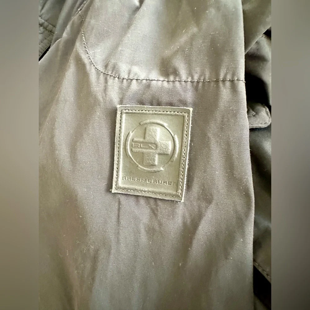 RLX Ralph Lauren Black military Field Utility Jacket